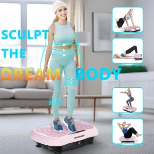 Body Fitness Vibrating Plate Weight Loss Equipment