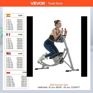Home Gym Core & Abdominal Strength Training Fitness Exerciser